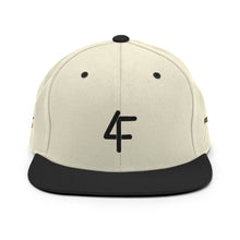 Load image into Gallery viewer, Natural 4F logo Snapback Hat
