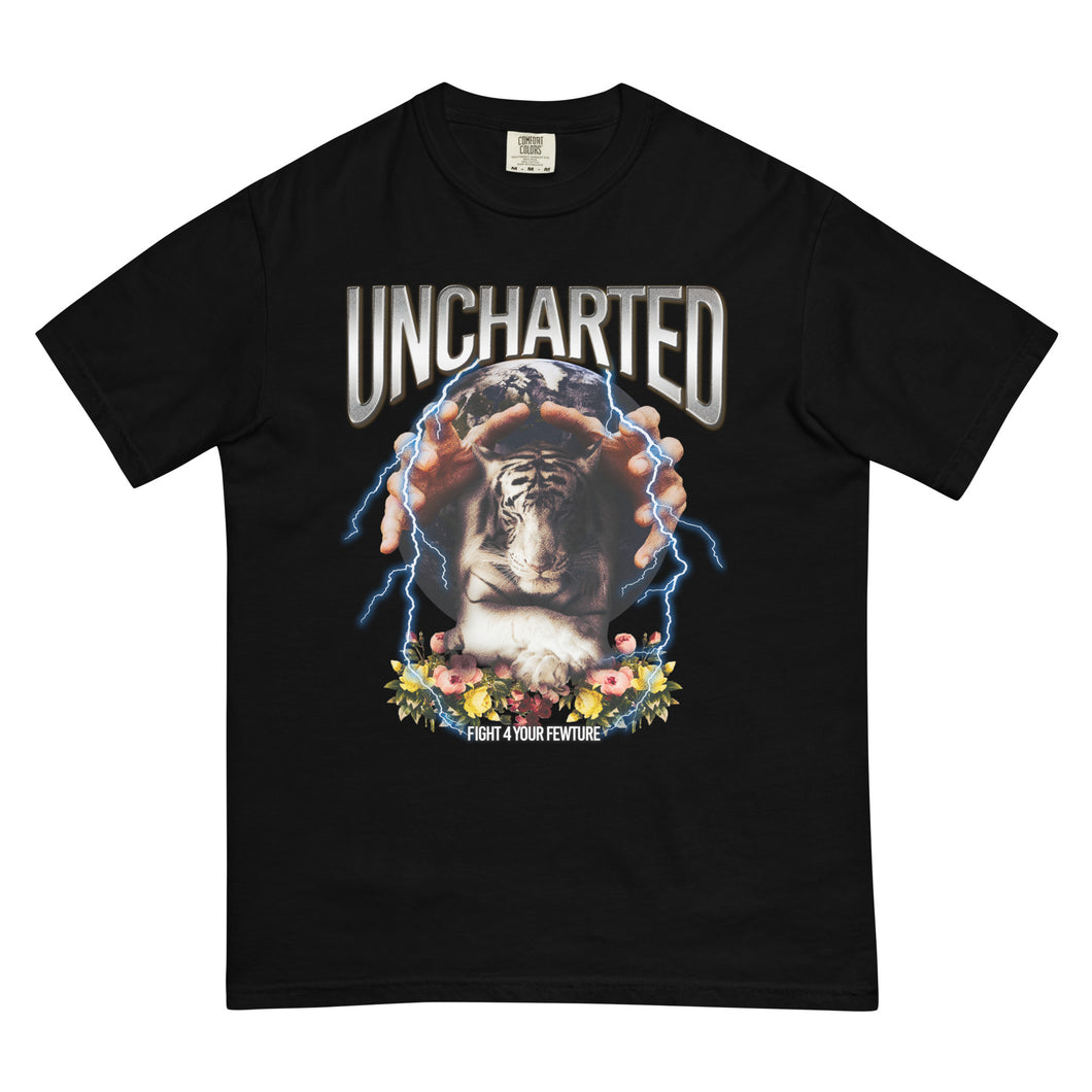 Uncharted garment-dyed heavyweight t-shirt