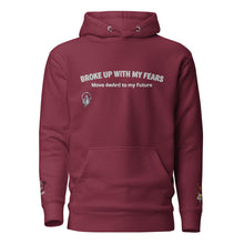 Load image into Gallery viewer, Broke up with Fears Hoodie
